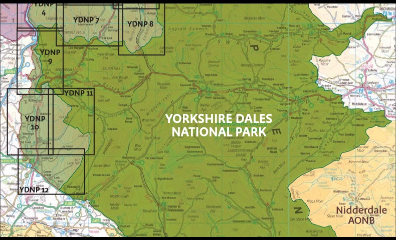 Maps Confirming Boundary Changes To Lake District And Yorkshire